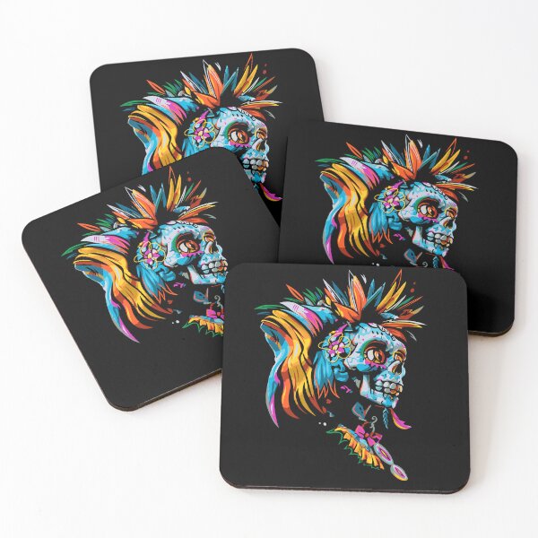 Item preview, Punk Calavera designed and sold by ZEWAoner.