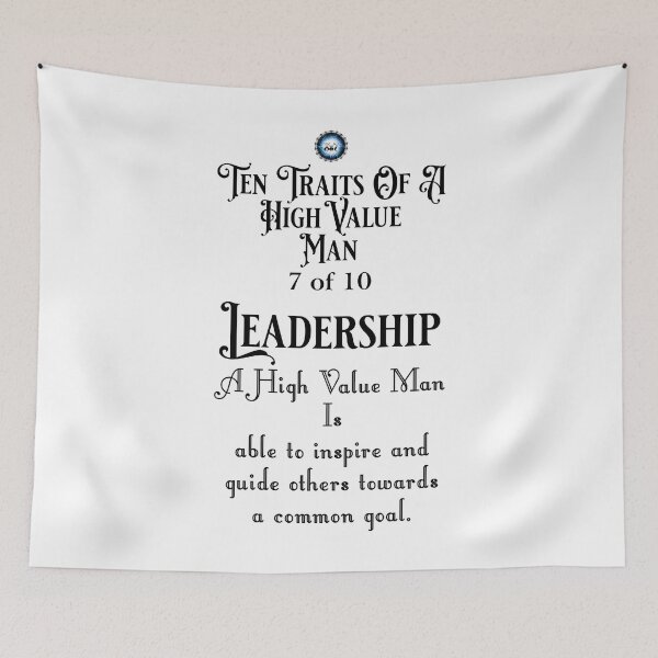 Item preview, Ten Traits Of A High Value MAN - Leadership 7 of 10 designed and sold by Xzendor7 Digital Art Creations.
