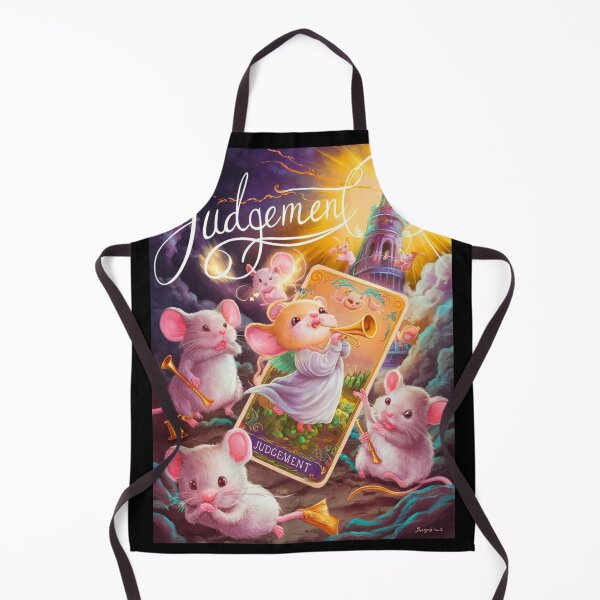 Item preview, Tarot Card - Judgement. mouse theme, mouse lover, cute mouse designed and sold by ZodiacWonders.