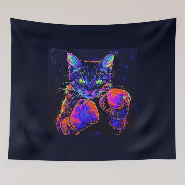 Item preview, Boxer cat, Boxing Kitten, Sport Cat designed and sold by CreativeArts-S.