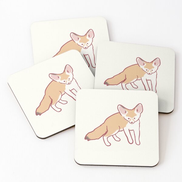 Item preview, Fennec fox art  designed and sold by Mayarart.