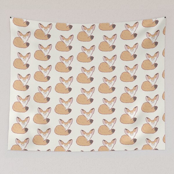 Item preview, Fennec fox art  designed and sold by Mayarart.