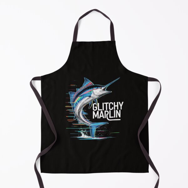 Item preview, Glitchy Marlin designed and sold by HOMEDESIGNPRINT.
