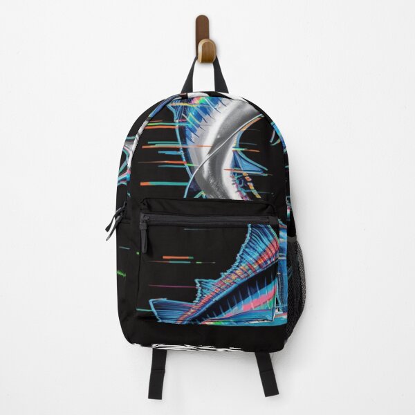 Item preview, Glitchy Marlin designed and sold by HOMEDESIGNPRINT.