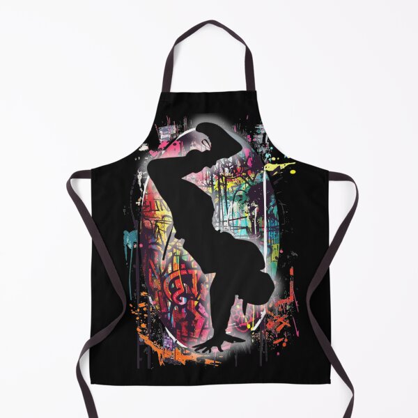 Item preview, Breakdancer on Graffiti Oval Background Design 2 of 12 designed and sold by Jenson Major.