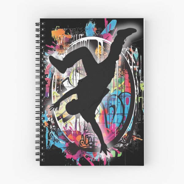 Item preview, Breakdancer on Graffiti Oval Background Design 3 of 12 designed and sold by Jenson Major.