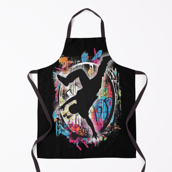 Item preview, Breakdancer on Graffiti Oval Background Design 3 of 12 designed and sold by Jenson Major.