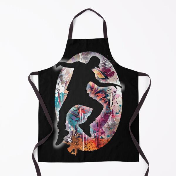 Item preview, Breakdancer on Graffiti Oval Background Design 5 of 12 designed and sold by Jenson Major.