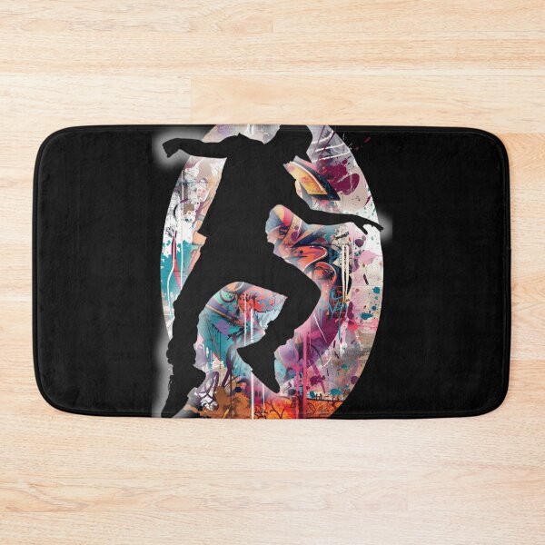 Item preview, Breakdancer on Graffiti Oval Background Design 5 of 12 designed and sold by Jenson Major.