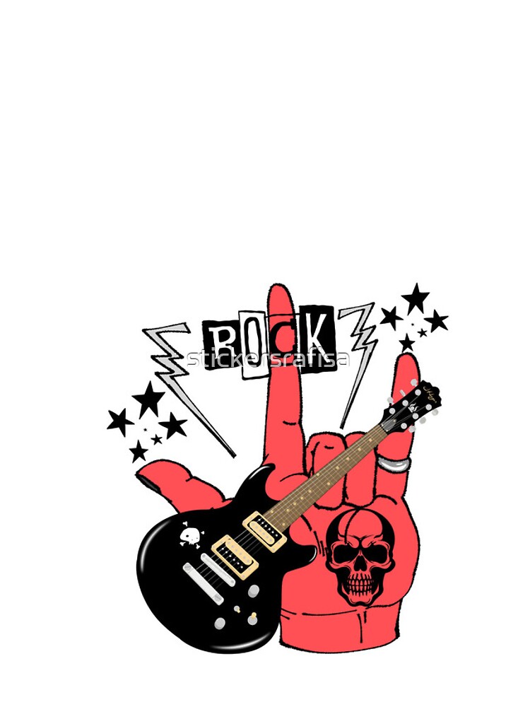 Thumbnail 4 of 4, iPhone Case, PURE ROCK AND ROLL designed and sold by stickersrafisa.