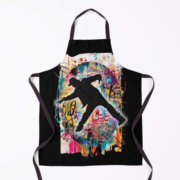 Item preview, Breakdancer on Graffiti Oval Background Design 6 of 12 designed and sold by Jenson Major.