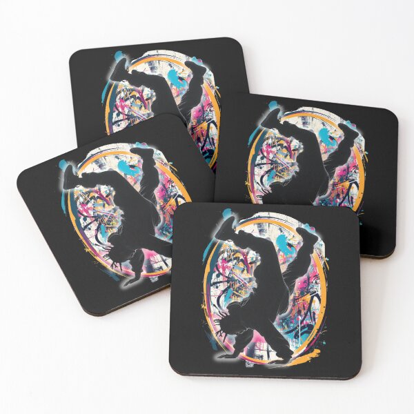 Item preview, Breakdancer on Graffiti Oval Background Design 8 of 12 designed and sold by Jenson Major.