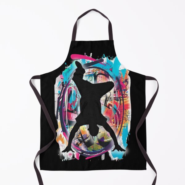 Item preview, Breakdancer on Graffiti Oval Background Design 9 of 12 designed and sold by Jenson Major.