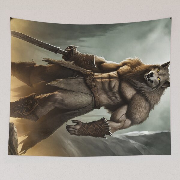 Item preview, Werewolf Warrior designed and sold by RaF71PrO.