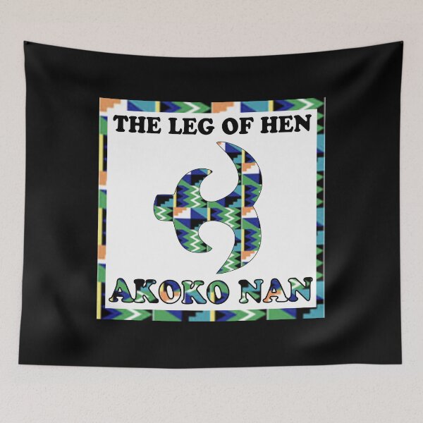 Item preview, AKOKO NAN THE LEG OF HEN designed and sold by Yzakreativ.