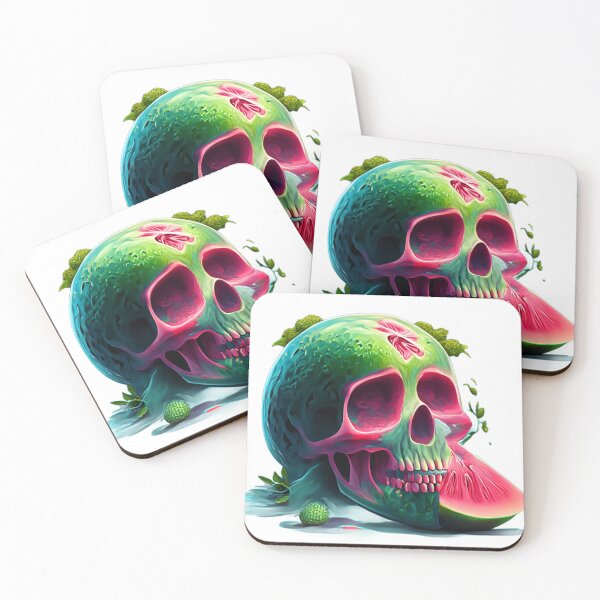 Item preview, Water melon skull designed and sold by zangess1.