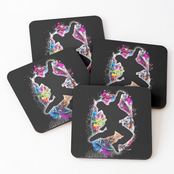 Item preview, Breakdancer on Graffiti Oval Background Design 10 of 12 designed and sold by Jenson Major.