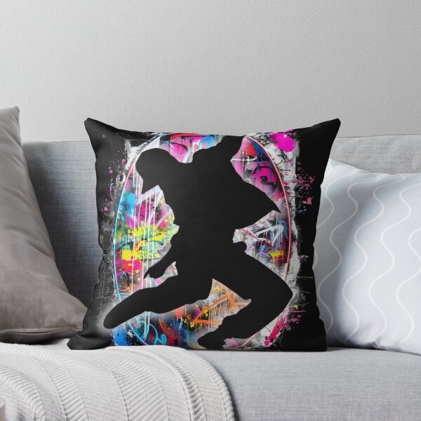 Item preview, Breakdancer on Graffiti Oval Background Design 10 of 12 designed and sold by Jenson Major.