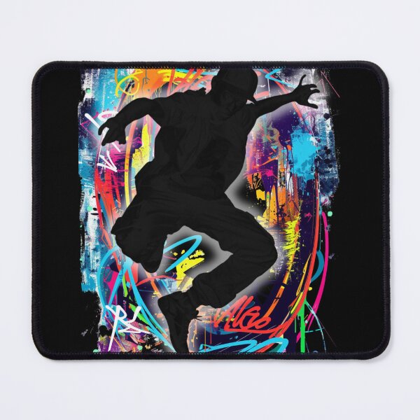 Item preview, Breakdancer on Graffiti Oval Background Design 11 of 12 designed and sold by Jenson Major.