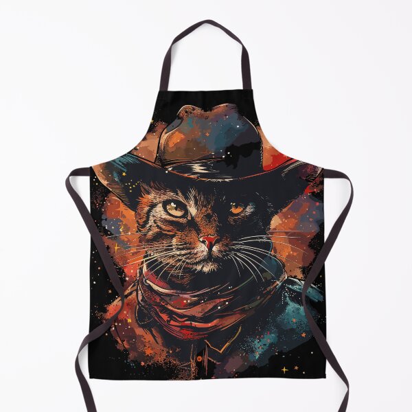 Item preview, Captain Meowdy - Cute Cat in a Cowboy Hat designed and sold by FloeC.