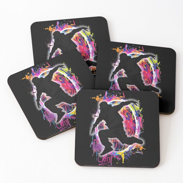 Item preview, Breakdancer on Graffiti Oval Background Design 12 of 12 designed and sold by Jenson Major.