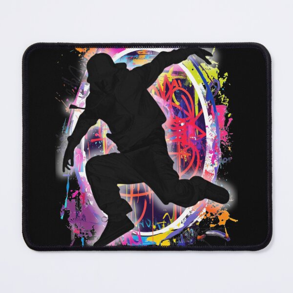 Item preview, Breakdancer on Graffiti Oval Background Design 12 of 12 designed and sold by Jenson Major.