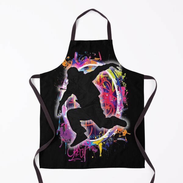 Item preview, Breakdancer on Graffiti Oval Background Design 12 of 12 designed and sold by Jenson Major.