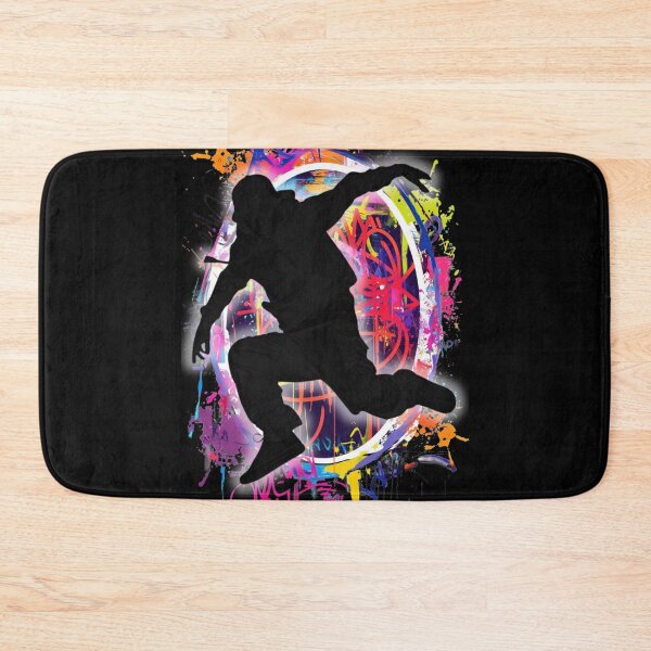 Item preview, Breakdancer on Graffiti Oval Background Design 12 of 12 designed and sold by Jenson Major.