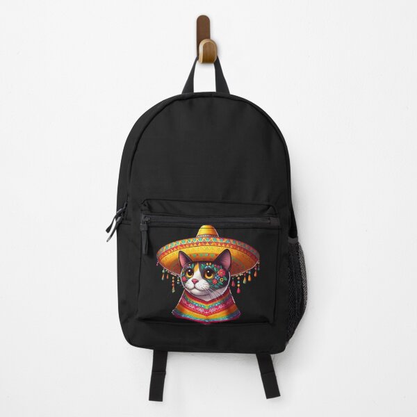 Item preview, Funny Mexican Cat Poncho, Cinco De Mayo Party 2024 designed and sold by ArtByKatti.