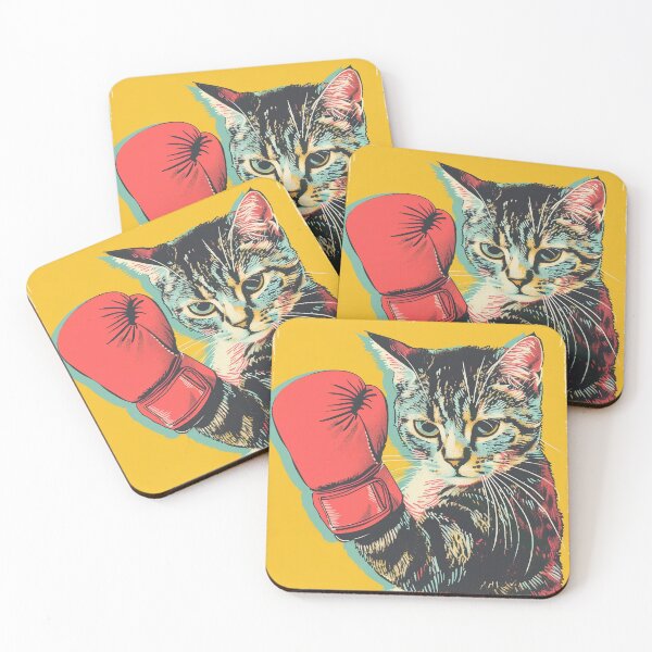 Item preview, Cat Boxing, Champion Boxer cat designed and sold by CreativeArts-S.