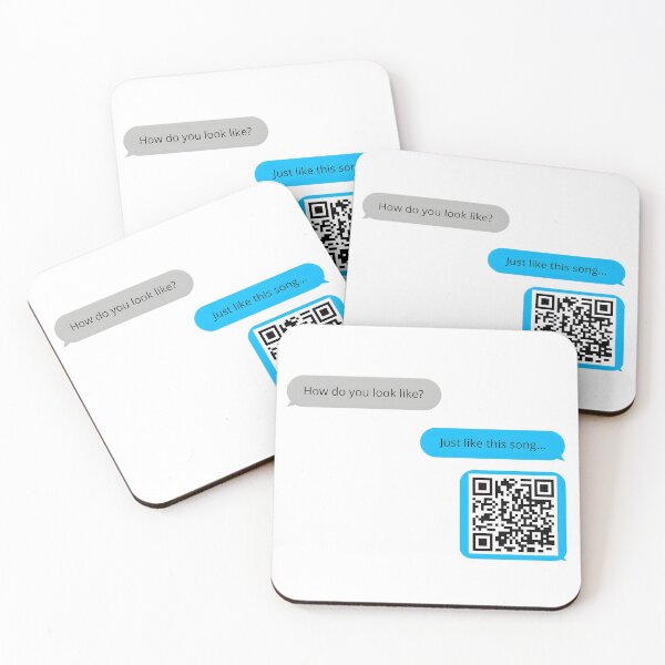Artikelvorschau, QR-Code-SMS-Lied entworfen und verkauft von BlueMeArt.