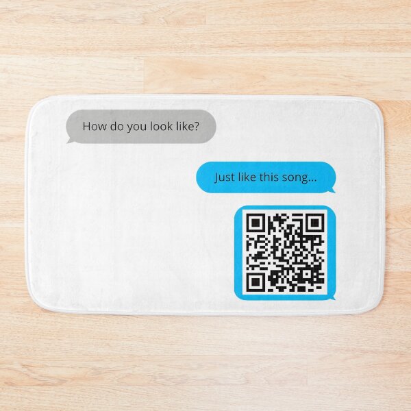Item preview, QR Code Sms Song designed and sold by BlueMeArt.