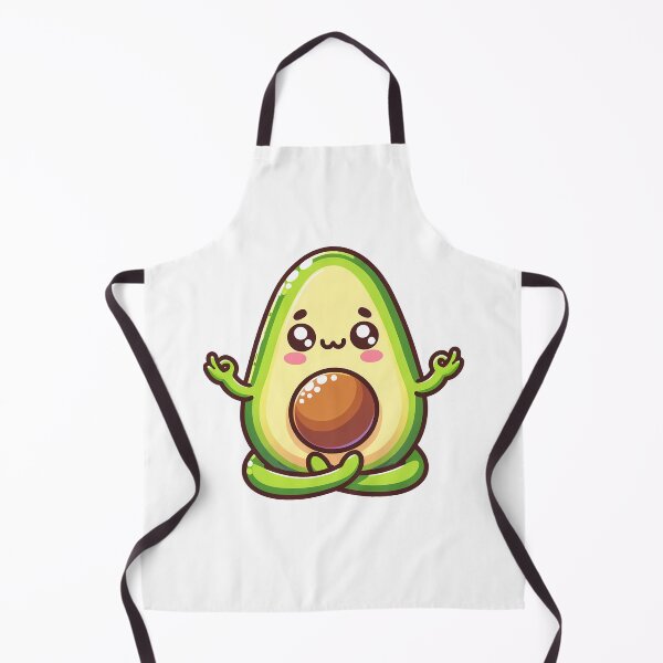 Item preview, Kawaii Avocado Meditation Pose, Funny Avocado Lover designed and sold by KD Merch.