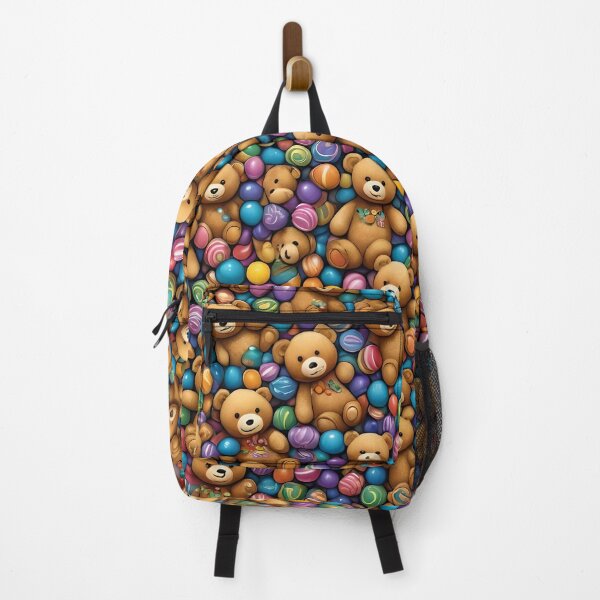 Item preview, Colorful and Cheerful Teddy Bear Pattern designed and sold by Giftables.