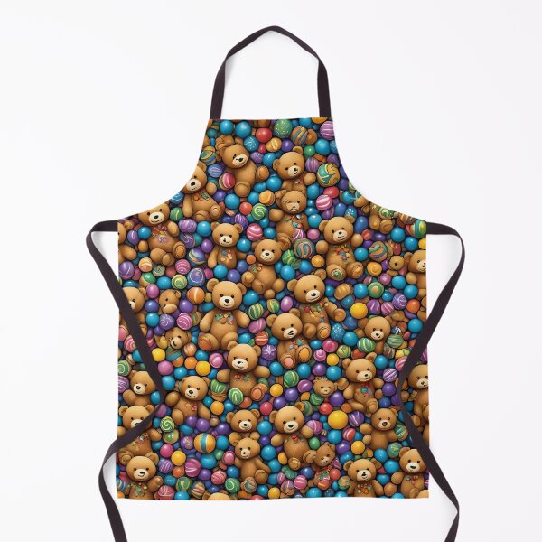 Item preview, Colorful and Cheerful Teddy Bear Pattern  designed and sold by Giftables.