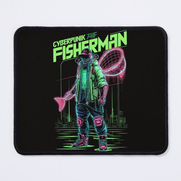 Item preview, Cyber Fisherman designed and sold by HOMEDESIGNPRINT.