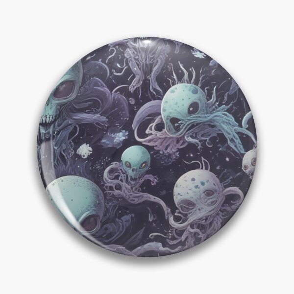 Item preview, Alien world rock and metal concert design print designed and sold by Anshu3813.