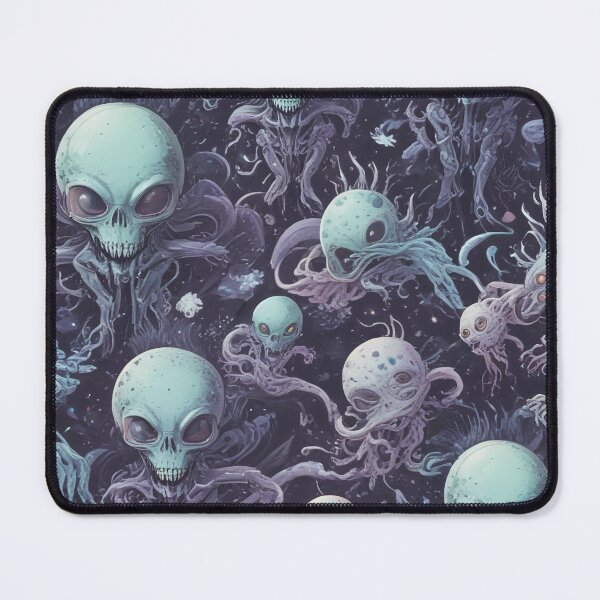 Item preview, Alien world rock and metal concert design print designed and sold by Anshu3813.