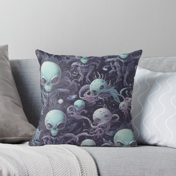 Item preview, Alien world rock and metal concert design print designed and sold by Anshu3813.