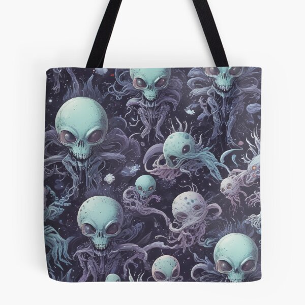 Item preview, Alien world rock and metal concert design print designed and sold by Anshu3813.
