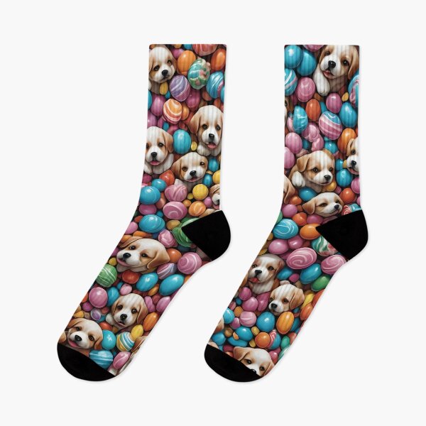 Item preview, Cute Pawsome Puppy Pattern in Full Colour  designed and sold by Giftables.