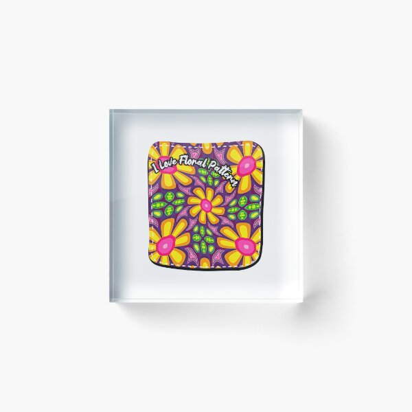 Item preview, Lovely and Cute Flowers Pattern designed and sold by Patternflower.