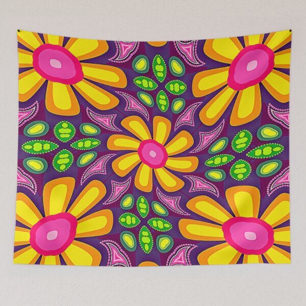 Item preview, Lovely and Cute Flowers Pattern designed and sold by Patternflower.