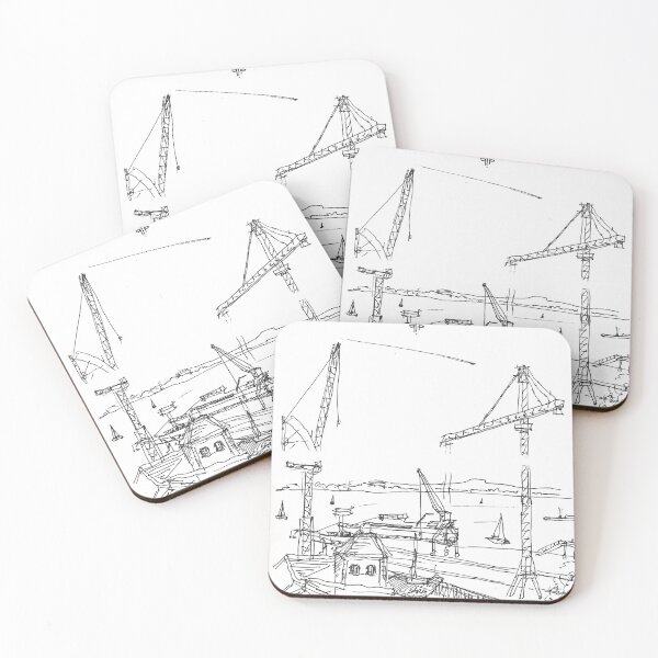 Item preview, Porto de Lisboa. Lisbon harbour designed and sold by Tereza Pilar  Art.