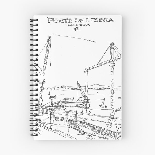 Item preview, Porto de Lisboa. Lisbon harbour designed and sold by Tereza Pilar  Art.