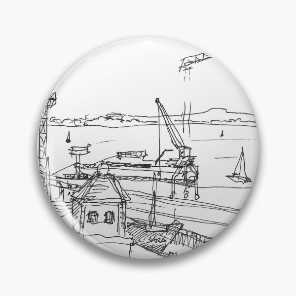 Item preview, Porto de Lisboa. Lisbon harbour designed and sold by Tereza Pilar  Art.