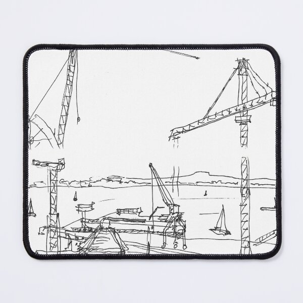 Item preview, Porto de Lisboa. Lisbon harbour designed and sold by Tereza Pilar Art.