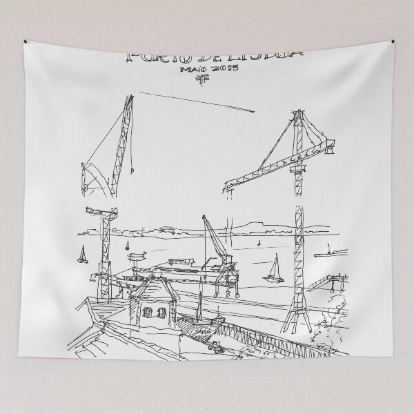 Item preview, Porto de Lisboa. Lisbon harbour designed and sold by Tereza Pilar  Art.