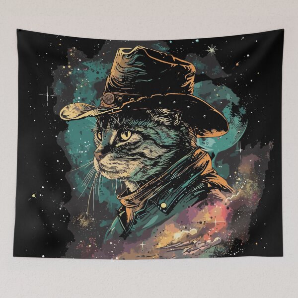 Item preview, Cowboy Kitty - Meowdy Partner designed and sold by FloeC.