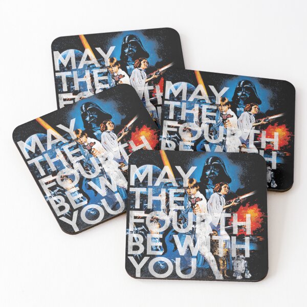 Item preview, May The Fourth Be With You Vintage Movie Poster designed and sold by CamilleBriand1.
